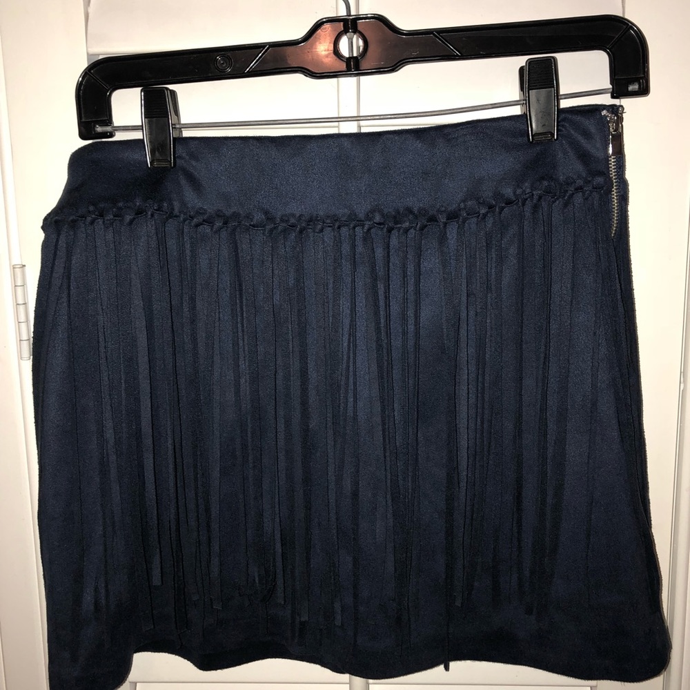Zara Fringe skirt